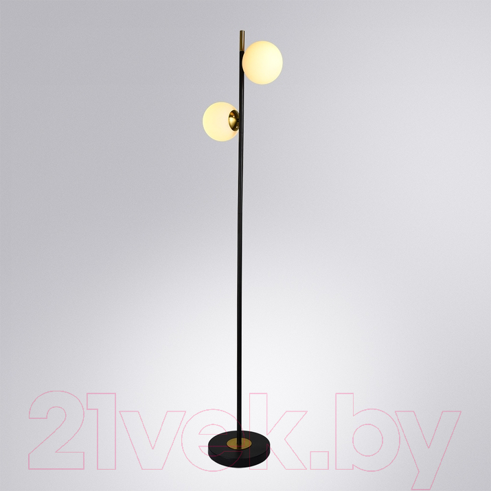 Торшер Arte Lamp Alcor A2224PN-2BK — фото 3