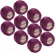 Пряжа для вязания Yarnart Camellia 70% полиэстер, 30% металлик 190м / 425 (10шт, фиолетовый) - 