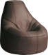 Бескаркасное кресло Kreslomeshki Айтишник Ekonom L / AEO-65x65-SH (шоколад) - 