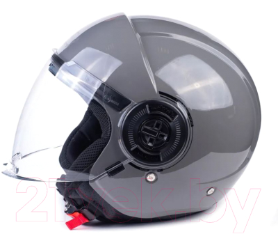 Мотошлем MT Helmets Viale SV Solid A2 (XL, титан глянцевый)