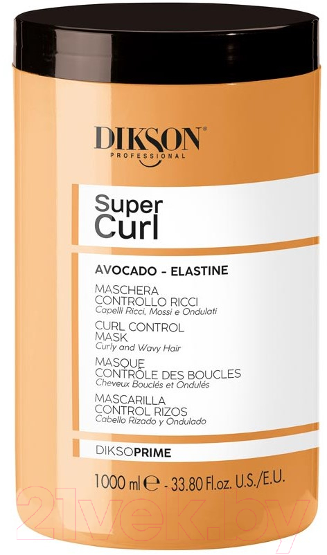 Маска для волос Dikson Curl Control для кудрявых и волнистых волос с маслом авокадо