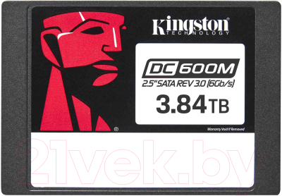 SSD диск Kingston DC600M 3.84TB (SEDC600M/3840G)