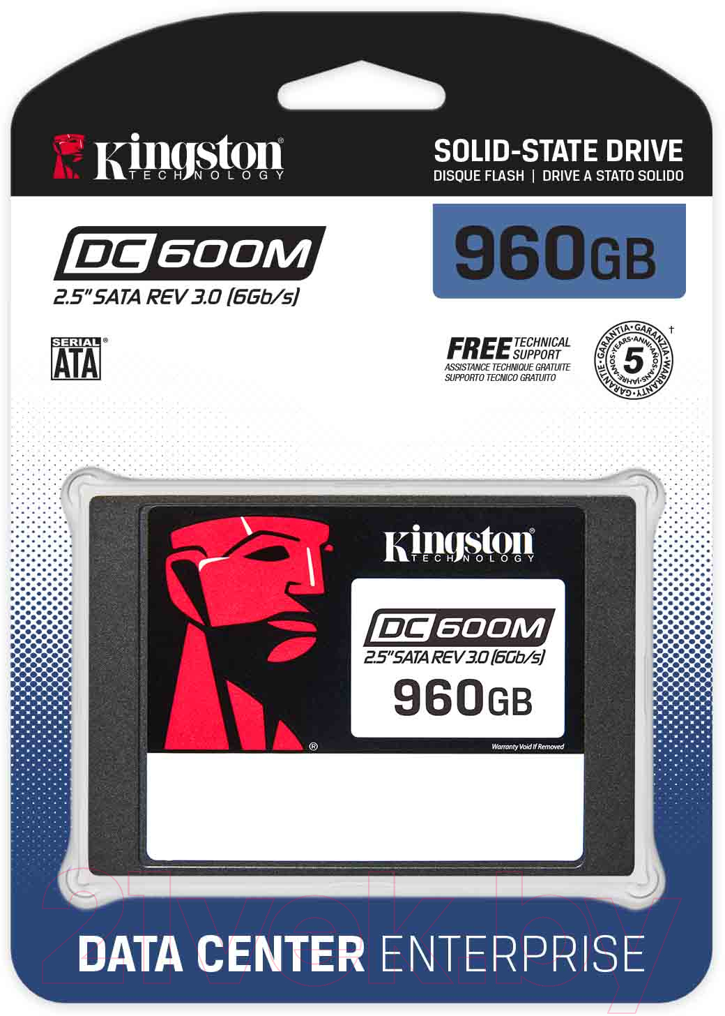 SSD диск Kingston DC600M 960GB (SEDC600M/960G)