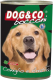 Влажный корм для собак Adragna Dog&Co кусочки кролика и утки в соусе (1.25кг) - 