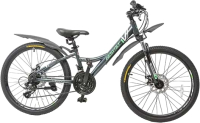 Детский велосипед Gestalt V-424/24-12 24SP (Gray) - 
