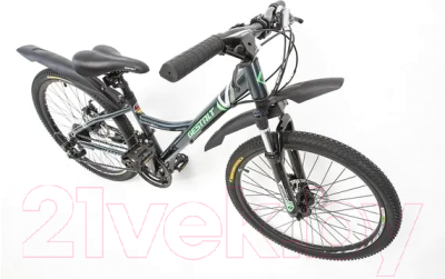 Детский велосипед Gestalt V-424/24-12 24SP (Gray)