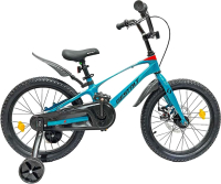 Детский велосипед Gestalt V-480/16 1SP AL (Cyan) - 