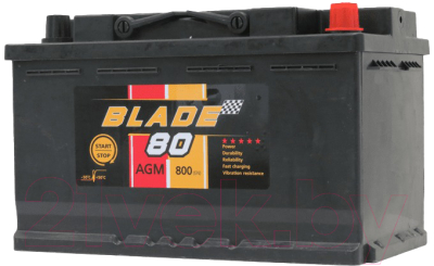 Автомобильный аккумулятор BLADE AGM 80 R 6QTF-80 (80 А/ч)