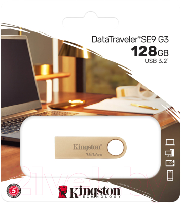Usb flash накопитель Kingston DataTraveler SE9 G3 128GB (DTSE9G3/128)