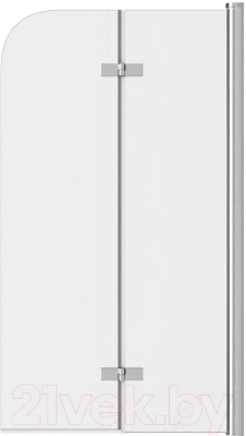 Стеклянная шторка для ванны Teymi Anni 80x140 / T00276