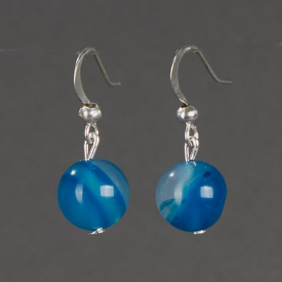 

Серьги, Элитный Агат 40787 №1