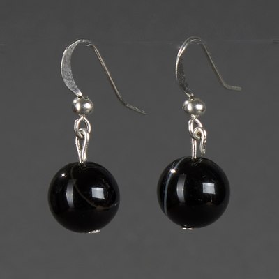 

Серьги, Элитный Агат 40795 №1
