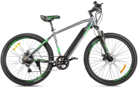 Электровелосипед Eltreco XT 600 Pro (серый/зеленый) - 