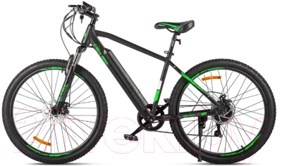 Электровелосипед Eltreco XT 600 Pro (серый/зеленый)