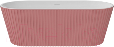 Ванна акриловая Teymi Kati 170x80x58 / T130112 (розовый матовый)