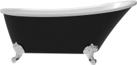 Ванна акриловая Teymi Iva 162x69x76 / T130123 (черный матовый) - 