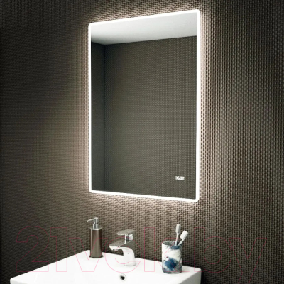 Зеркало Teymi Aina 60x80 / T20004С (подсветка, часы)