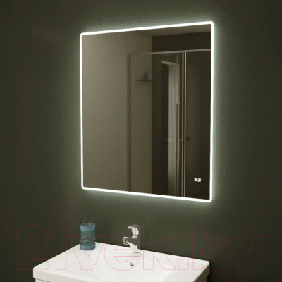 Зеркало Teymi Aina 70x80 / T20005С (подсветка, часы)