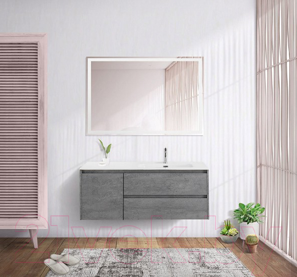 Тумба под умывальник BelBagno Kraft / KRAFT-1000-2C-1A-SO-CG-R — фото 2