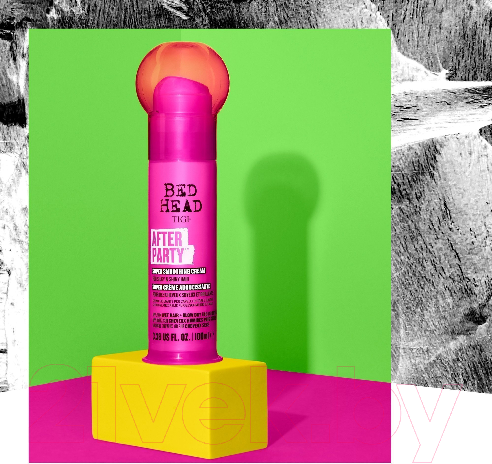 Крем для волос Tigi Bed Head After Party Cream разглаживающий для придания блеска (100мл) — фото 4