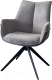 Миниатюра изображения товара Стул M-City Pontus / 626M05484 (KN01-03 серый/ BZ1046-02 темно-серый/ черный)