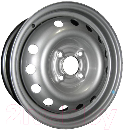 Штампованный диск Eurodisk 55T109H1 16x5.5" 6x180мм DIA 139мм ET 109мм Silver