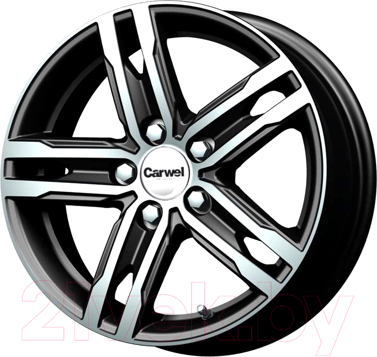 Литой диск Carwel Волга 15x6" 5x100мм DIA 57.1мм ET 38мм AB