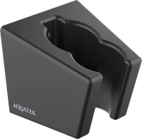 Душевой держатель Aquatek AQ2402MB (черный матовый) - 