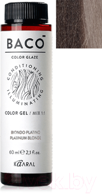 Крем-краска для волос Kaaral Baco Color Glaze 8.18 (60мл)