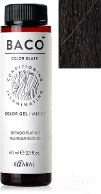 Крем-краска для волос Kaaral Baco Color Glaze 4.18 (60мл)