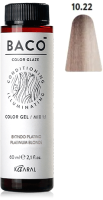 Крем-краска для волос Kaaral Baco Color Glaze 10.22 (60мл) - 