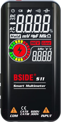 Мультиметр цифровой Bside S11 / 064-0002