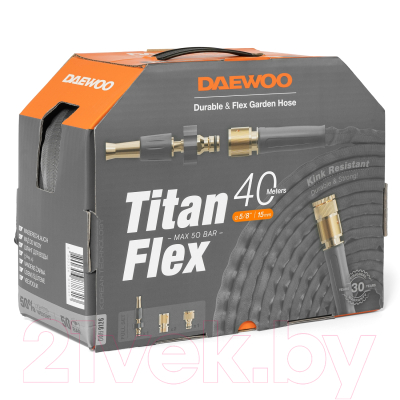 Шланг поливочный Daewoo Power TitanFlex 5/8" / DWH 9126