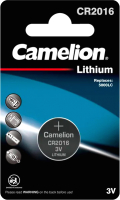 Батарейка Camelion CR2016-BP1 3V 10/1800 - 