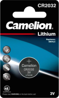 Батарейка Camelion CR2032-BP1 3V 10/1800 - 