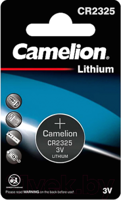 Батарейка Camelion CR2325 BL-1 3V 10/1800