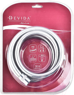 Душевой шланг Devida PVC DVC03003B