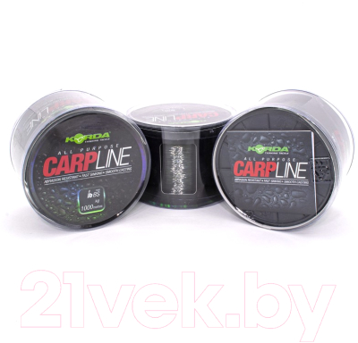 Леска монофильная Korda Carp Line 1000м 12lb / KCM12 (0.35мм)