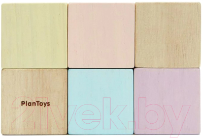 Развивающий игровой набор Plan Toys Блоки Прикоснись и угадай / 5257