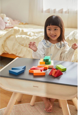 Развивающий игровой набор Plan Toys Блоки Геометрия / 5467