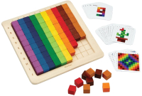 Развивающий игровой набор Plan Toys Счеты-мозайка / 5468 - 