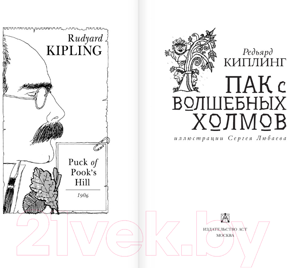 Художественная книга АСТ Пак с волшебных холмов / 9785171510343 (Киплинг Р.) — фото 6