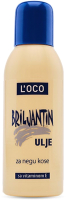 Масло для волос L'oco Briljantin Ulje для блеска (100мл) - 