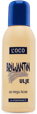 Масло для волос L'oco Briljantin Ulje для блеска (100мл)
