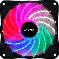 Вентилятор для корпуса Digma DFAN-FRGB2 - 