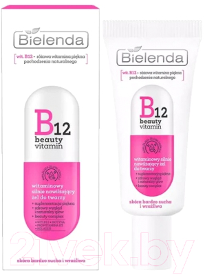 Гель для лица Bielenda B12 Beauty Vitamin интенсивно увлажняющий (50мл)