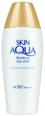 Гель солнцезащитный Sunplay Skinaqua супер-увлажняющий для лица и тела SPF50 PA+++ (80г)
