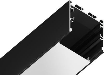 

Профиль для светодиодной ленты, Profile System GP2550BK Алюминиевый