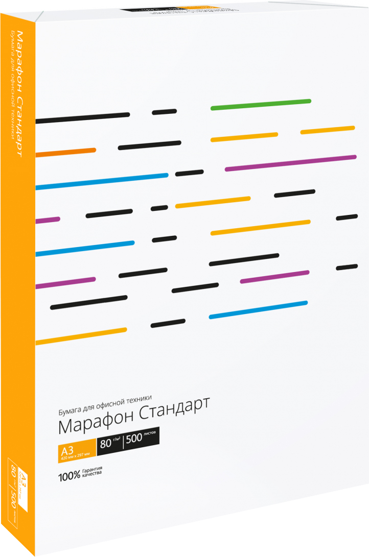 Бумага Technoevolab Марафон Стандарт A3 80г/м / 450L90569 (500л)