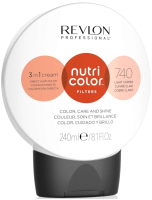 Крем-краска для волос Revlon Professional NСС 740 (240мл, медный) - 
